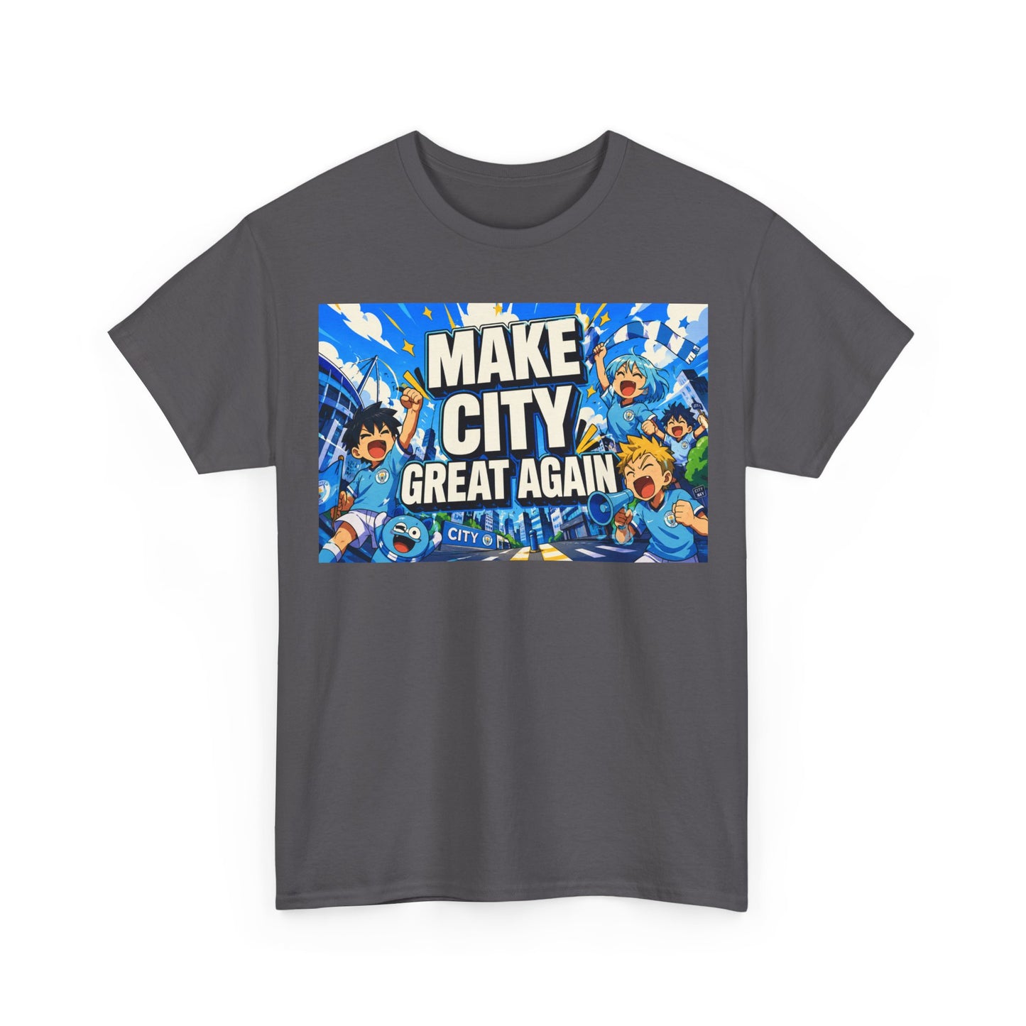 Make City Great Again Graphic Tee — Urban Skateboard Streetwear T-Shirt