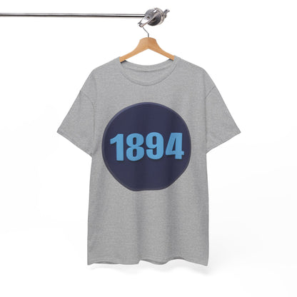 1894 Manchester City Circle Graphic Tee — Vintage Year Anniversary T-Shirt