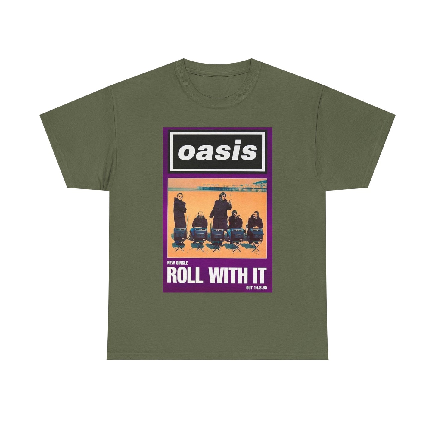 Oasis "Roll With It" Band Tee