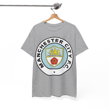 Manchester City F.C. Retro Crest T-Shirt – Retro Football Fan Tee