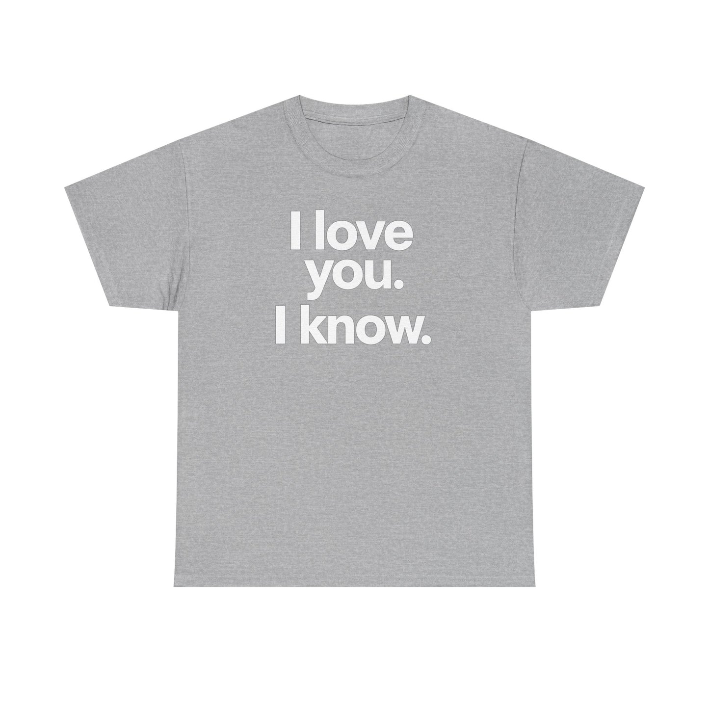 I Love You I Know Saying T‑Shirt from Star Wars