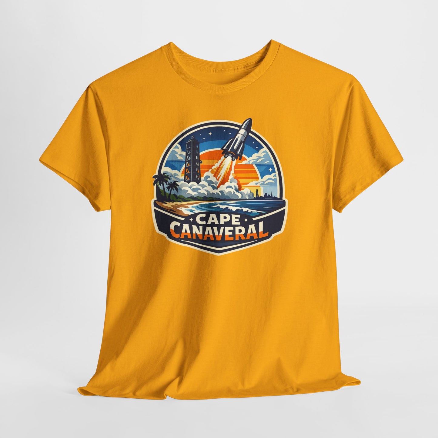 Cape Canaveral Rocket Launch T-Shirt