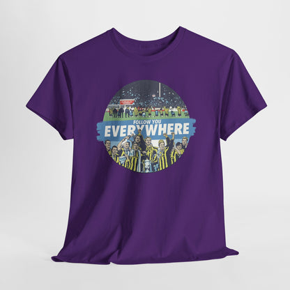 Manchester City T-Shirt — Follow Me Everywhere Soccer Fan Design