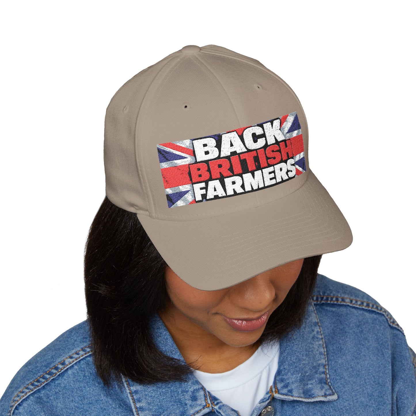 Back British Farmers Embroidered Cap