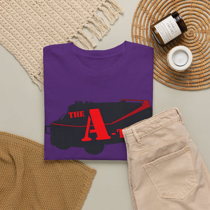 A-Team Van Graphic Tee — Retro Action TV Logo T-Shirt
