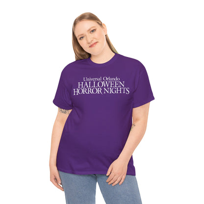 Universal Halloween Horror Nights T-Shirt — Universal Orlando Retro Logo Tee
