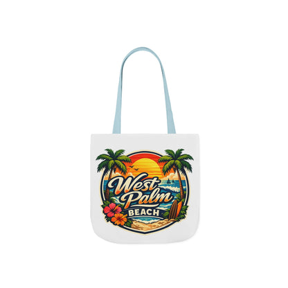 West Palm Beach Vintage Sunset Tote