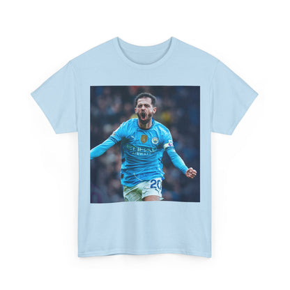 Bernardo Silva Tribute Tee – Inspirational Letter & Celebrating Goal Moment