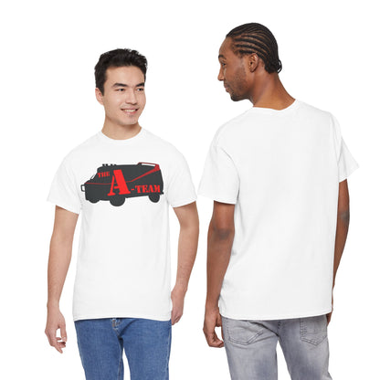 A-Team Van Graphic Tee — Retro Action TV Logo T-Shirt