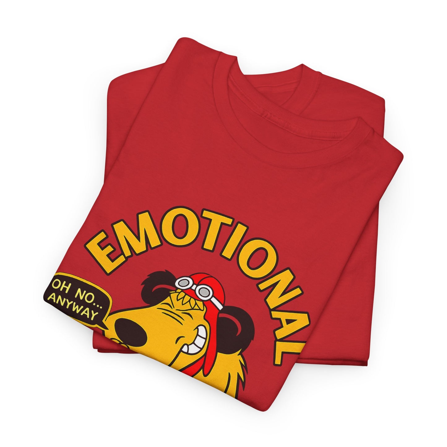 Emotional Support Dog T-Shirt — Cute Cartoon Comfort Pup Tee