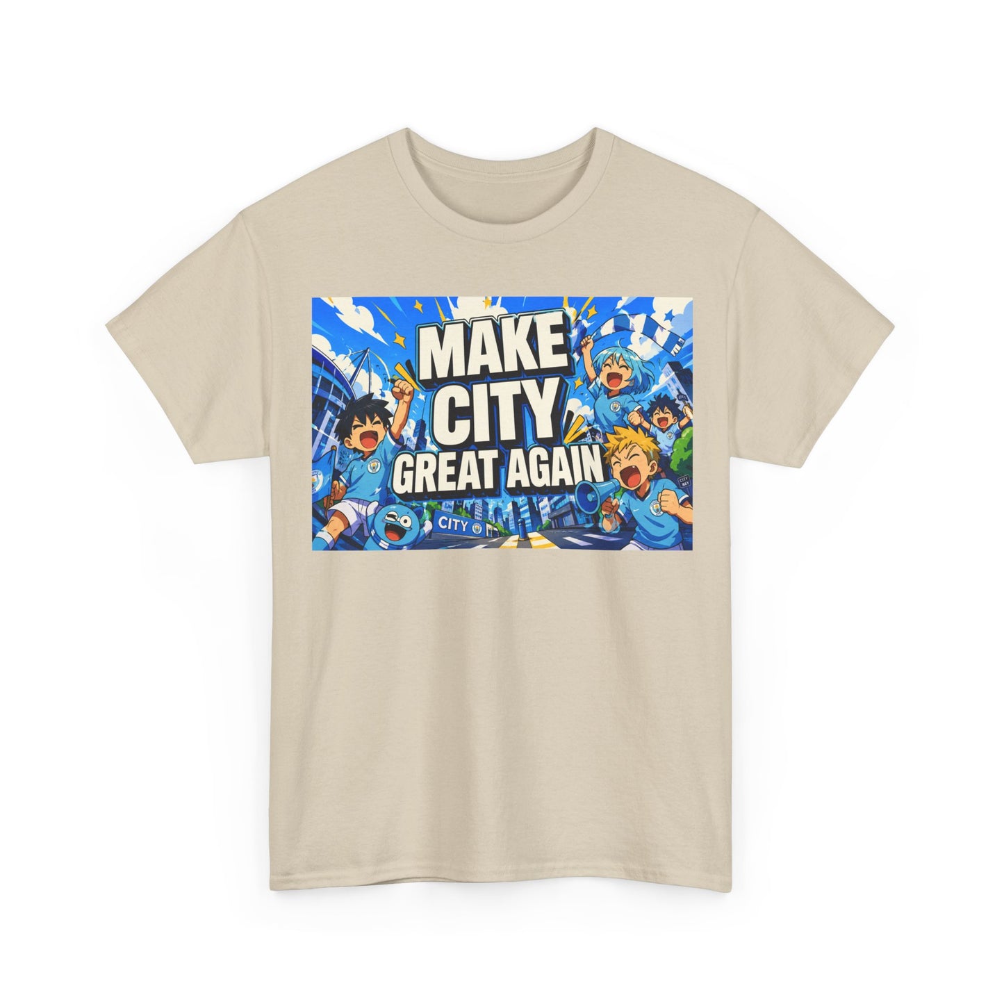 Make City Great Again Graphic Tee — Urban Skateboard Streetwear T-Shirt