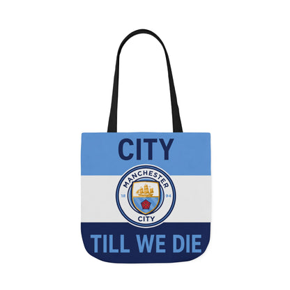 City Till We Die Unofficial Canvas Tote Bag — Manchester Football Fan Bag