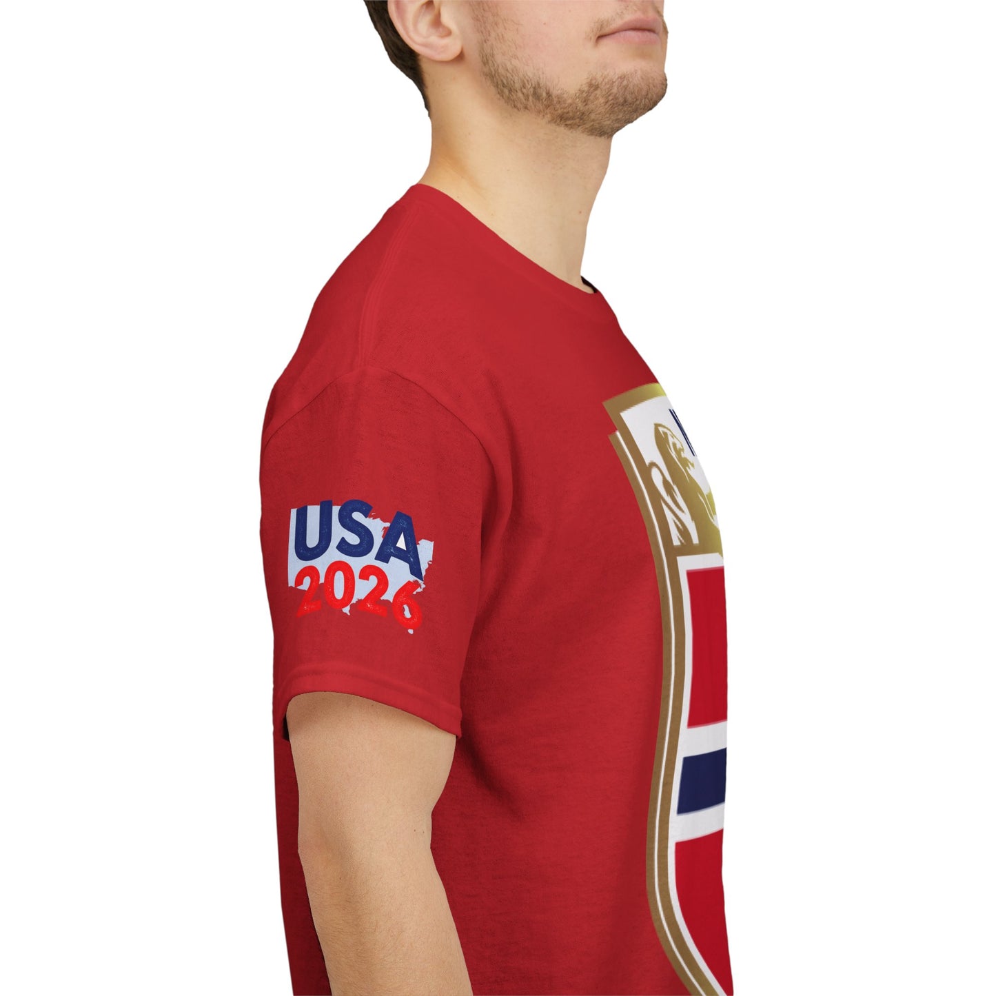 Norway Football Tee — "Braut Haaland" #9 Fan Shirt