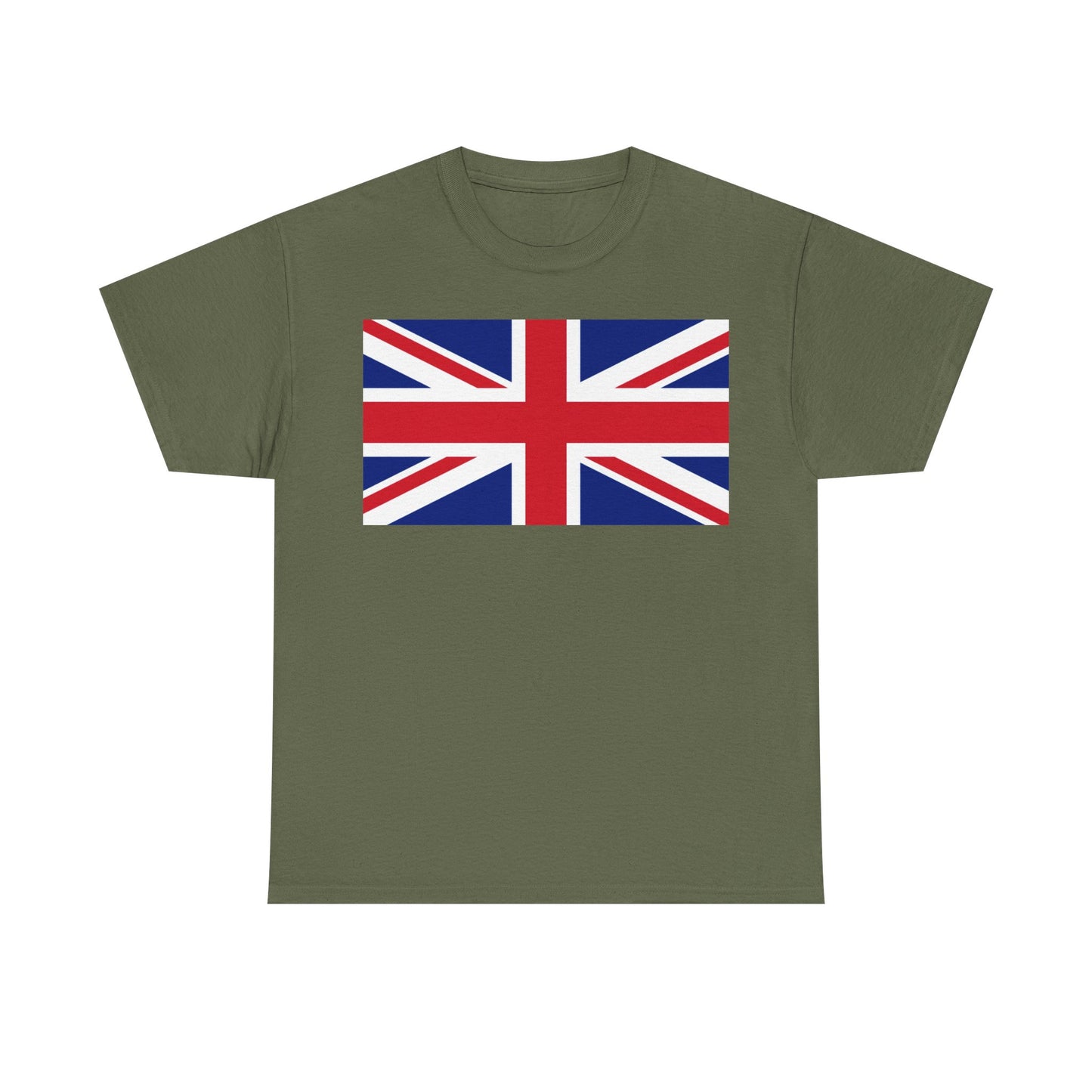 Union Jack Flag T‑Shirt — British Flag Tee for UK Pride & Travel