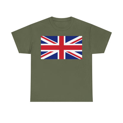 Union Jack Flag T‑Shirt — British Flag Tee for UK Pride & Travel
