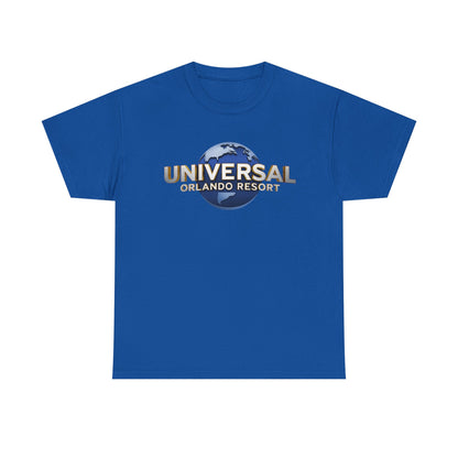 Universal Orlando Resort T‑Shirt — Retro Globe Logo Souvenir Tee