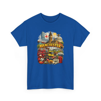 Manchester Skyline Collage T-Shirt