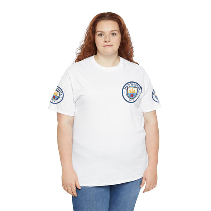 Manchester City Crest T-Shirt — Football Club Logo Tee