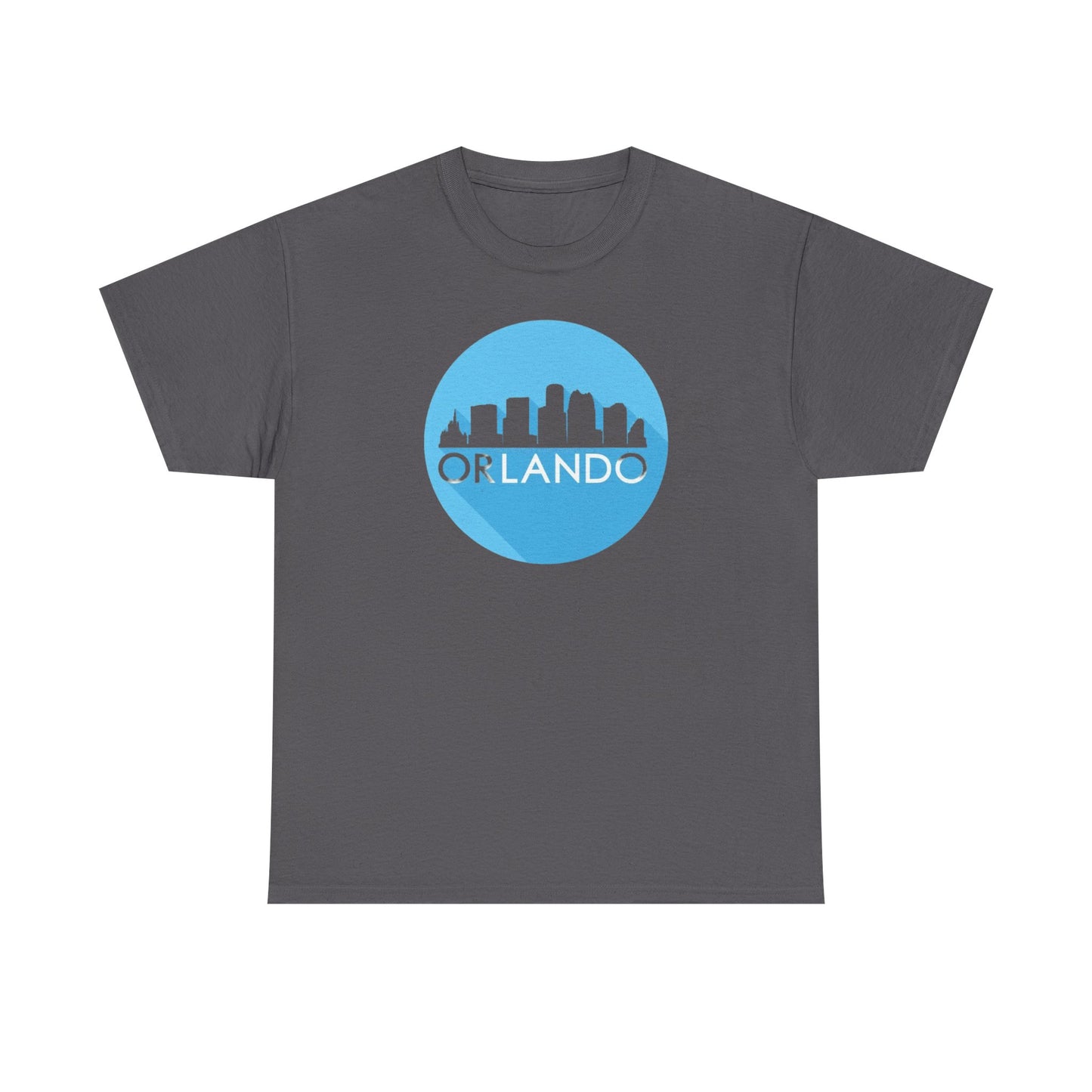 Orlando Skyline Tee — Blue Circle City Skyline T-Shirt