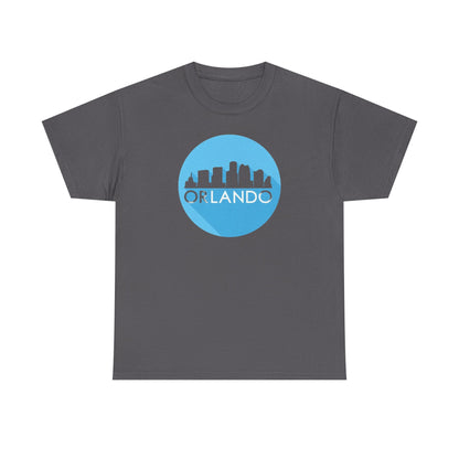 Orlando Skyline Tee — Blue Circle City Skyline T-Shirt