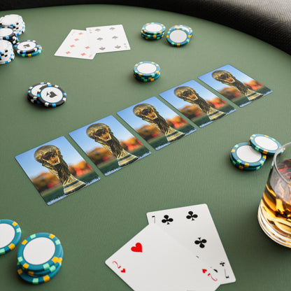 World Cup Trophy Playing / Poker Cards