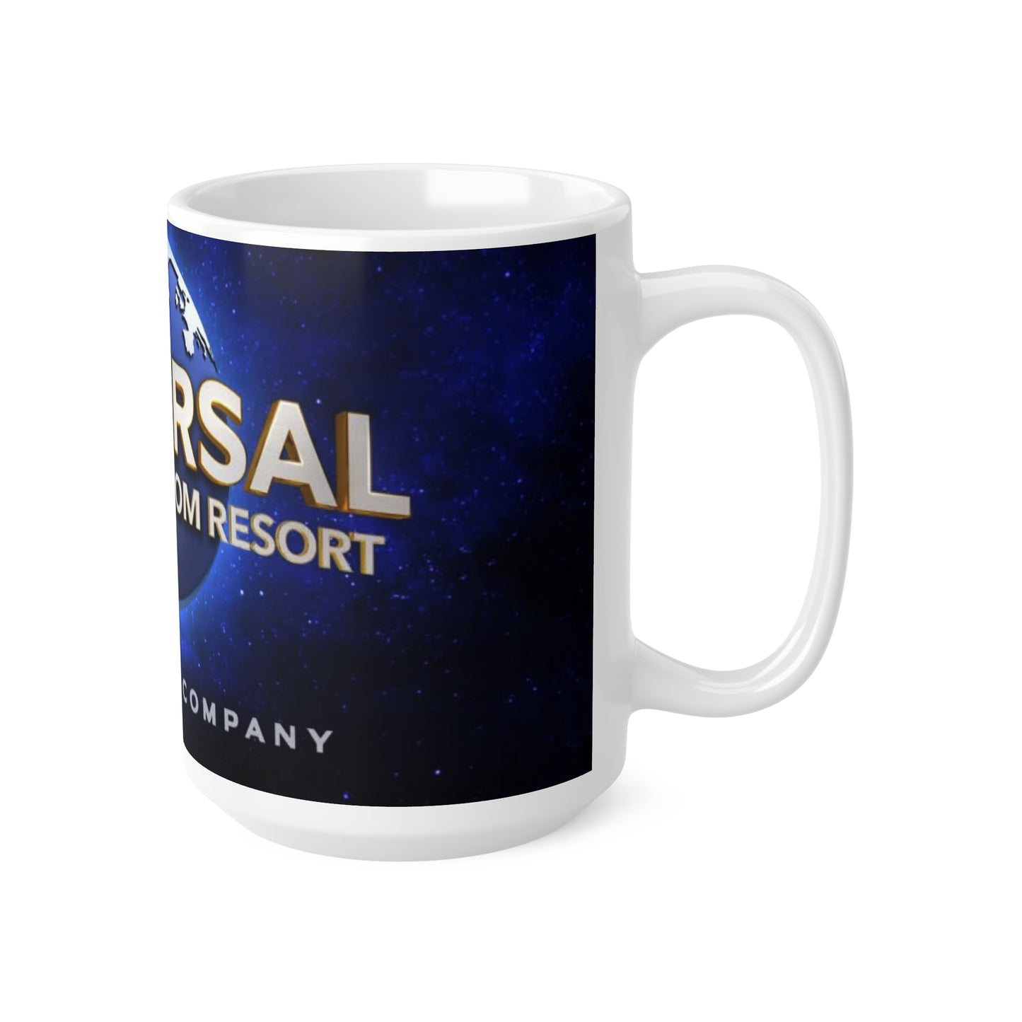Universal Studios UK Logo Ceramic Mug — 11oz & 15oz Coffee Cup