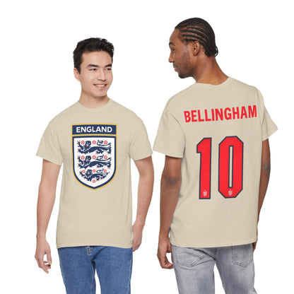 England Football T-Shirt — Bellingham #10 Tee