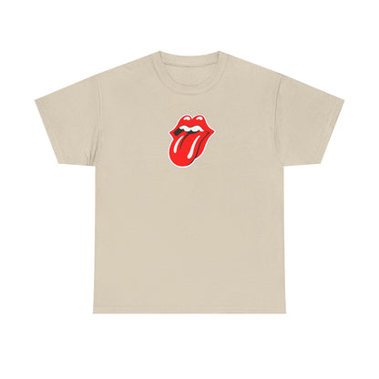 Rock Retro Red Tongue and Lips Graphic Tee