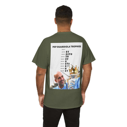 Pep Guardiola Trophies Graphic Tee