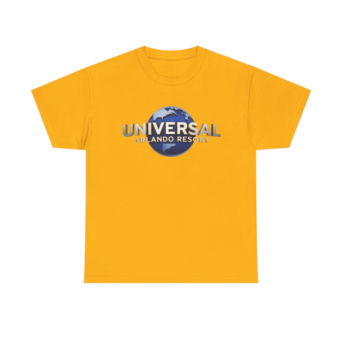 Universal Orlando Resort T‑Shirt — Retro Globe Logo Souvenir Tee