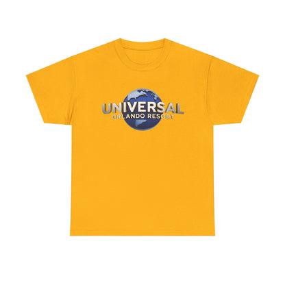 Universal Orlando Resort T‑Shirt — Retro Globe Logo Souvenir Tee