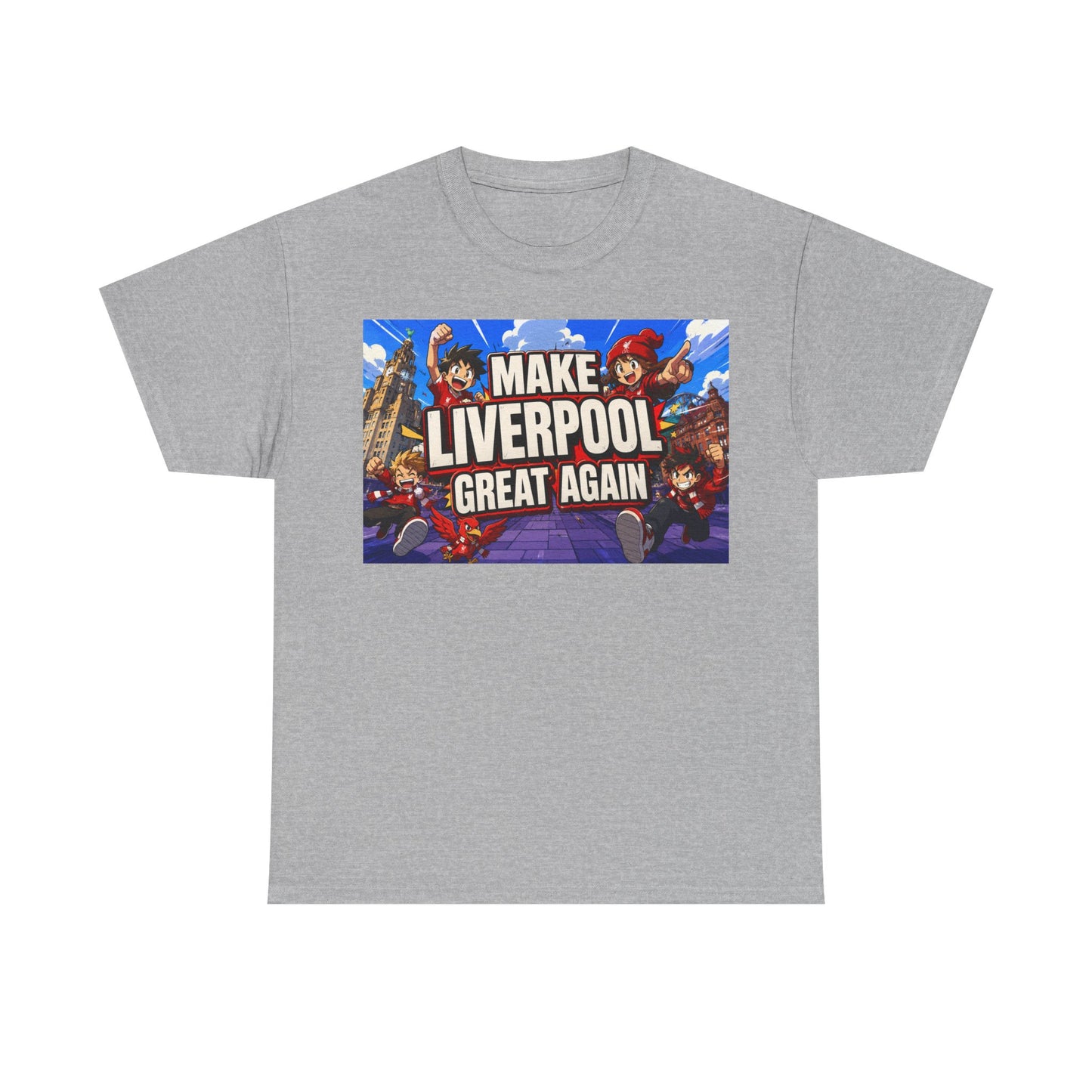 Liverpool Fan Tee – "Make Liverpool Great Again" Graphic Shirt