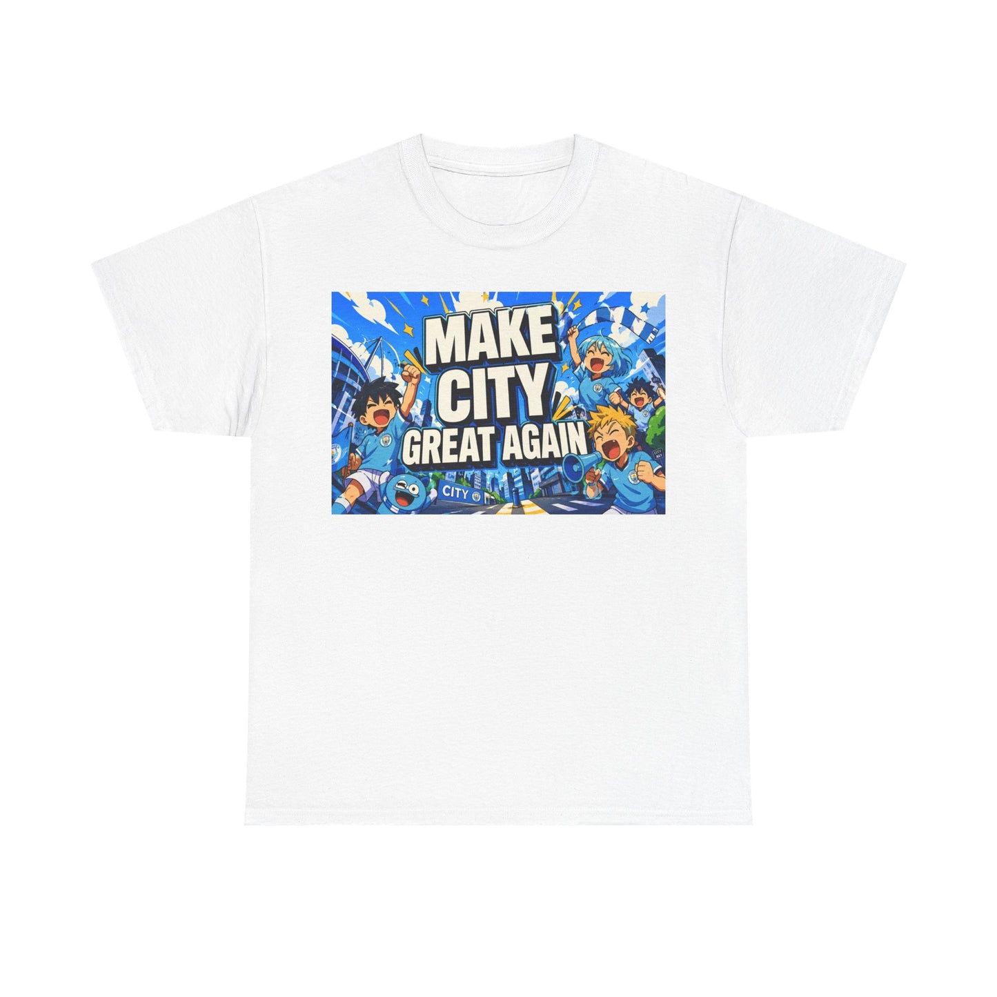 Make City Great Again Graphic Tee — Urban Skateboard Streetwear T-Shirt