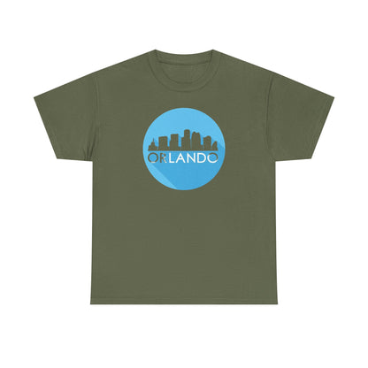 Orlando Skyline Tee — Blue Circle City Skyline T-Shirt