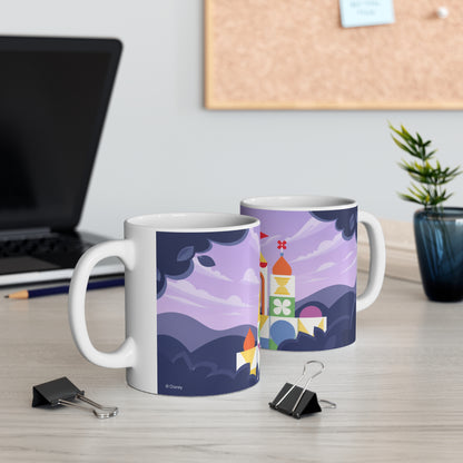 It's a small world Mug — Colorful Fantasy Castle Ceramic Coffee Cup (11oz & 15oz)