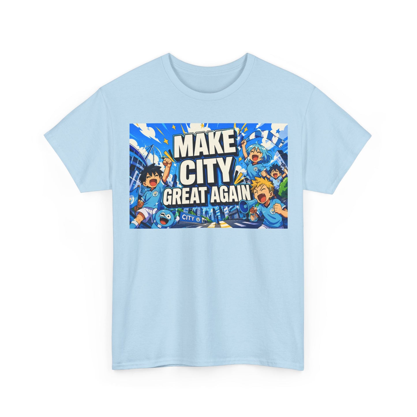 Make City Great Again Graphic Tee — Urban Skateboard Streetwear T-Shirt