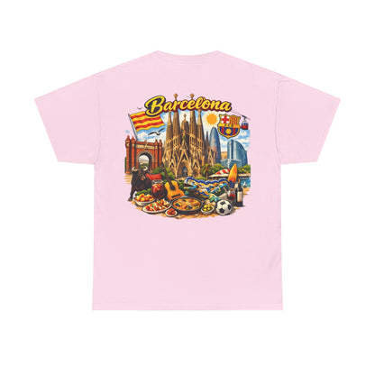 Barcelona Souvenir T‑Shirt — Vintage City Collage Tee
