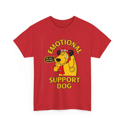 Emotional Support Dog T-Shirt — Cute Cartoon Comfort Pup Tee