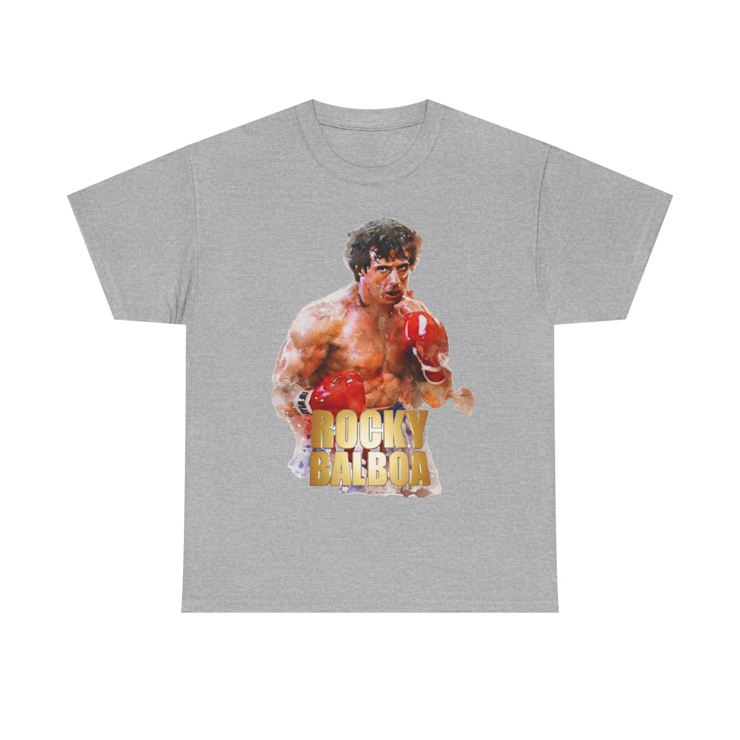Boxing Rocky Balboa Graphic Tee – Retro Fighter Movie Shirt