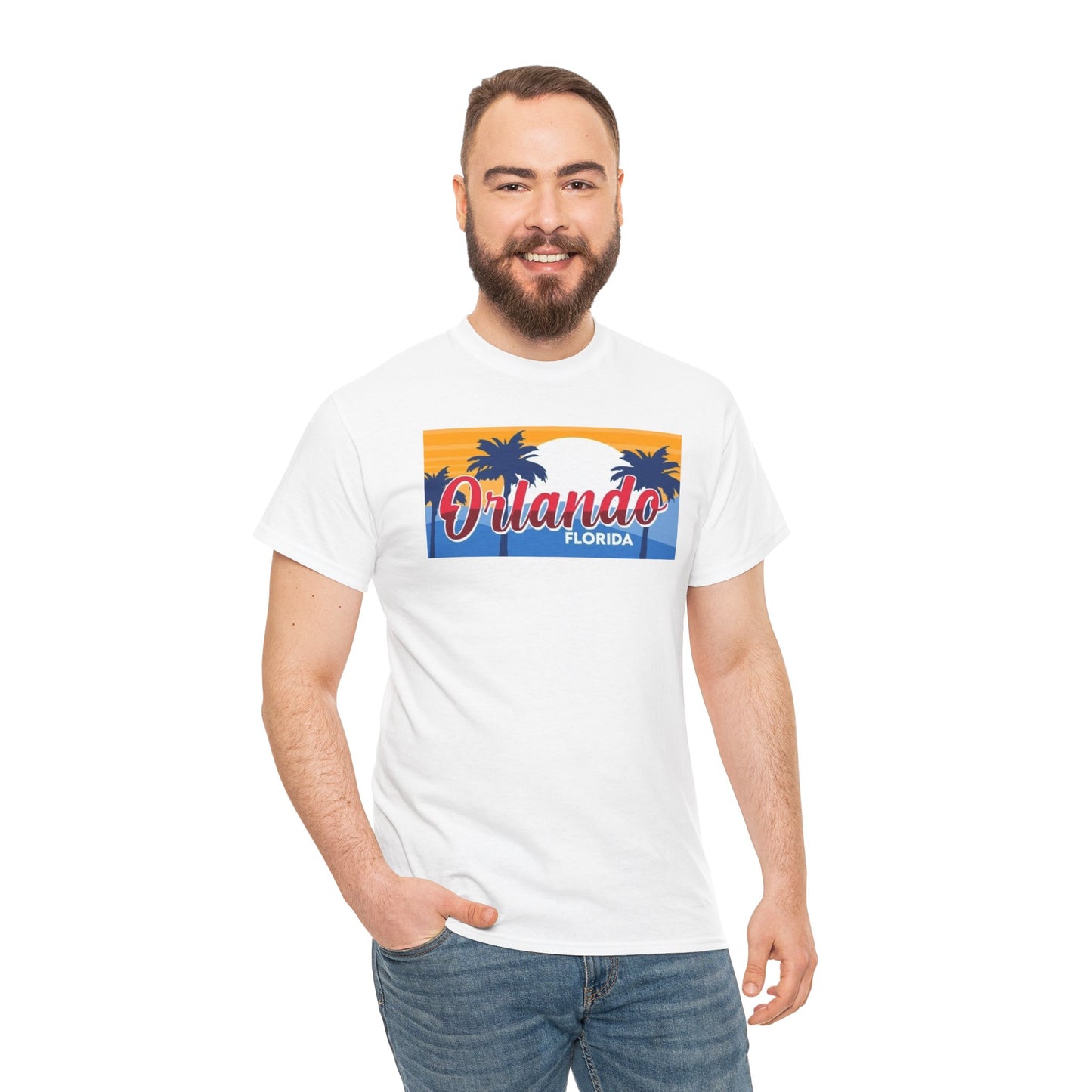Orlando Florida Retro Sunset T-Shirt