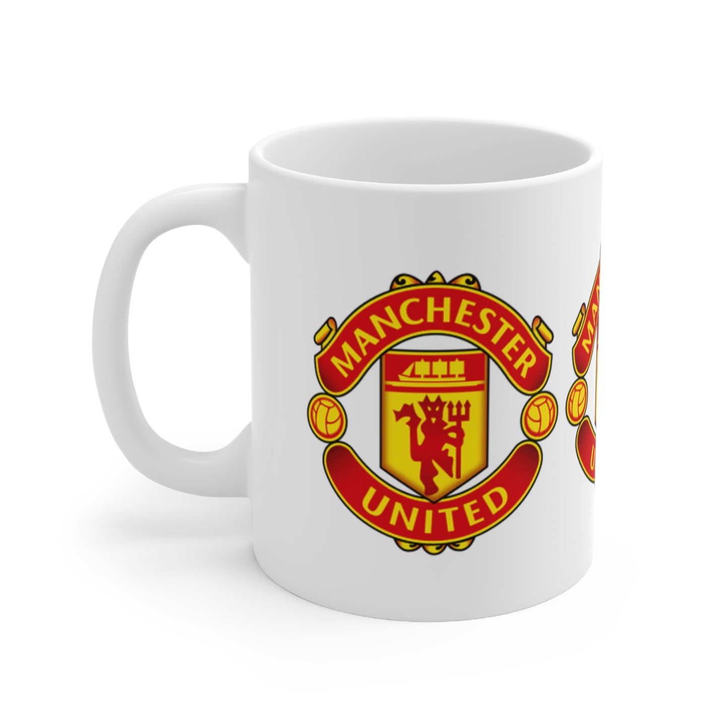 Manchester United Ceramic Coffee Mug — 11oz & 15oz Team Logo Cup