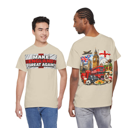 England Pride T-Shirt — "Make England Great Again" Graphic Tee
