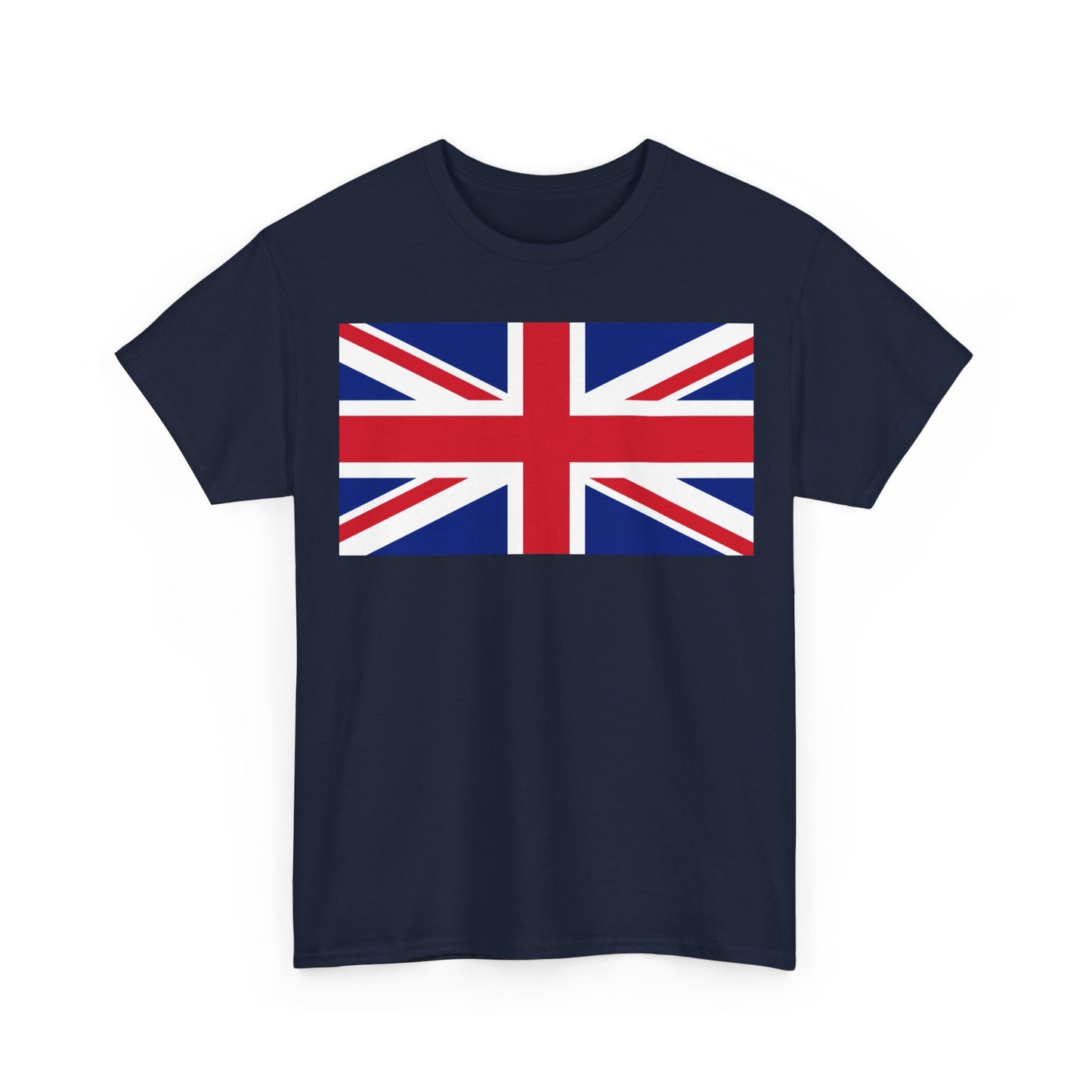 Union Jack Flag T‑Shirt — British Flag Tee for UK Pride & Travel