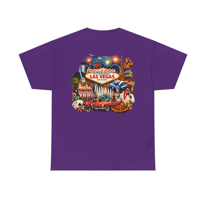 Las Vegas Vintage Collage T‑Shirt