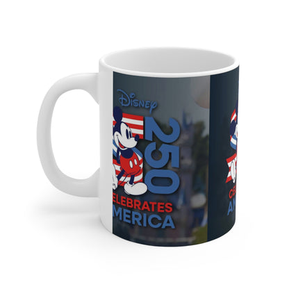Mickey Mouse 250 Celebrates America Ceramic Mug — 11oz & 15oz