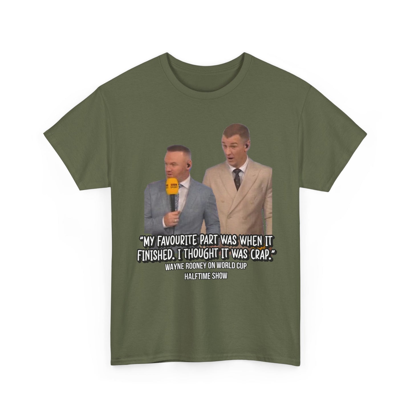 Comedy Quote T-Shirt — "My Favourite Part Was When It Finished, I Thought It Was Crap"