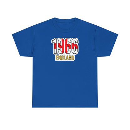 1966 England T‑Shirt – Retro World Cup Winners Football Tee