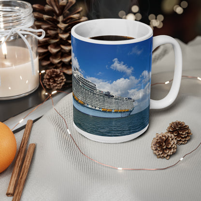 Royal Caribbean Cruise Ship Ceramic Coffee Cups, 11oz, 15oz
