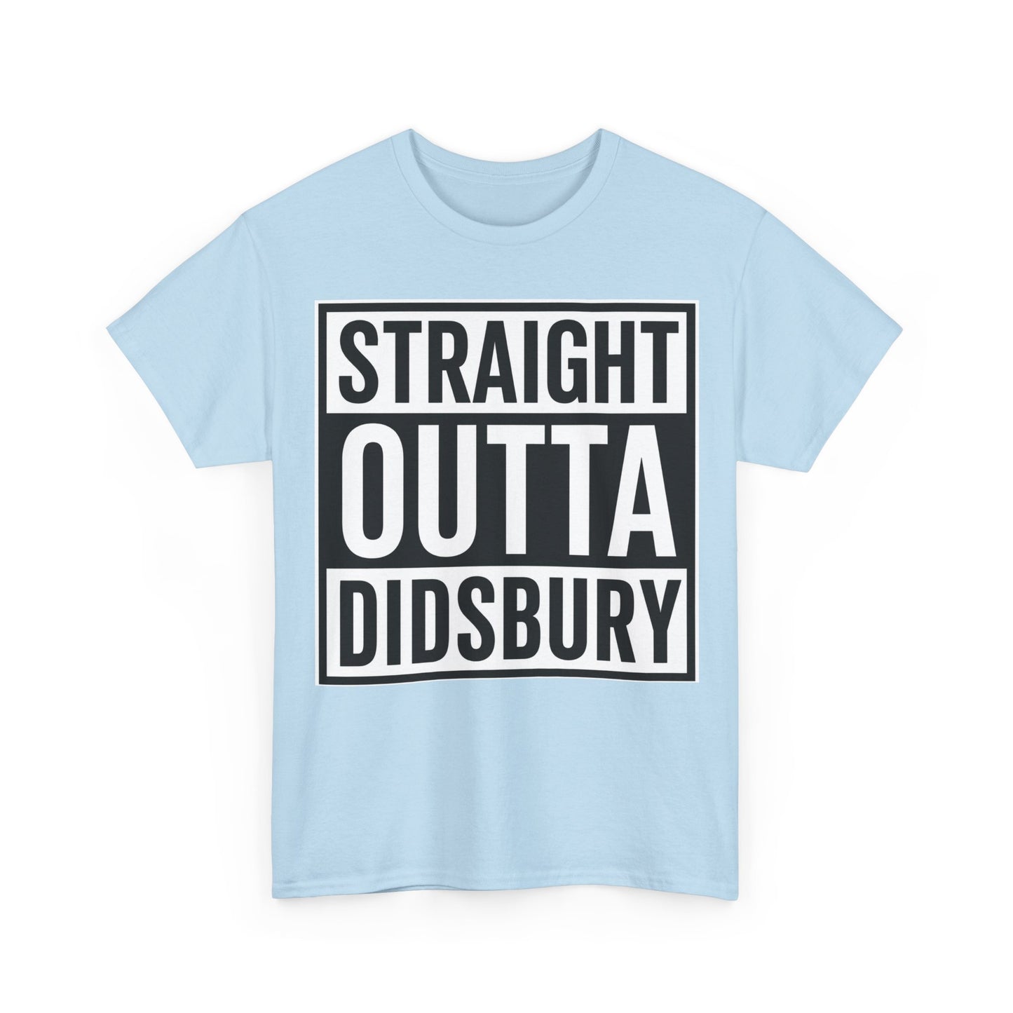Straight Outta Didsbury T‑Shirt — Graphic City Pride Tee