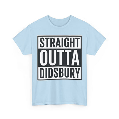 Straight Outta Didsbury T‑Shirt — Graphic City Pride Tee